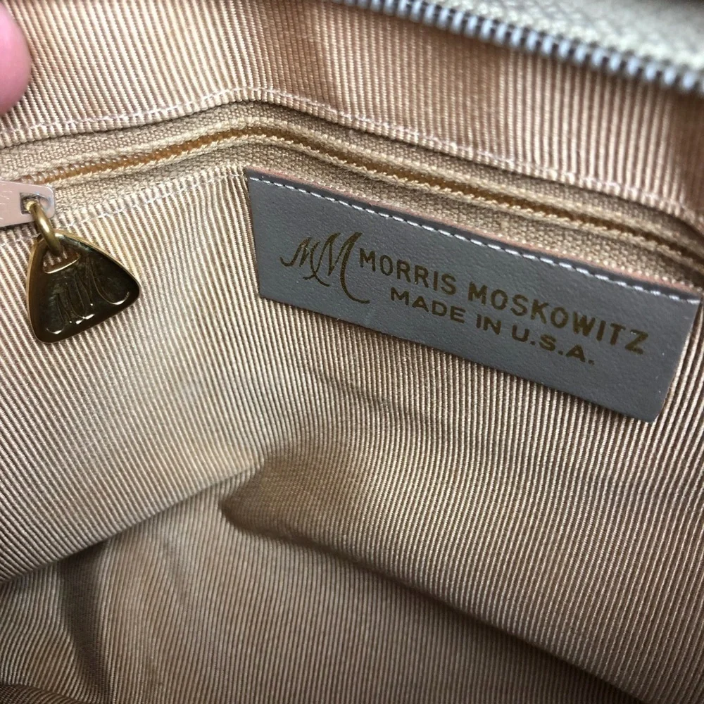 MORRIS MOSKOWITZ Vintage Straw Clutch. EUC.